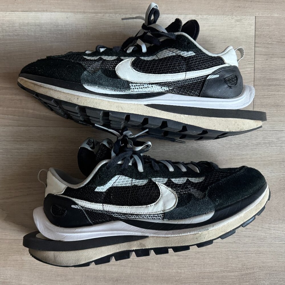 Nike sacai x VaporWaffle 'Black White' Men's Size 13 Sneakers
